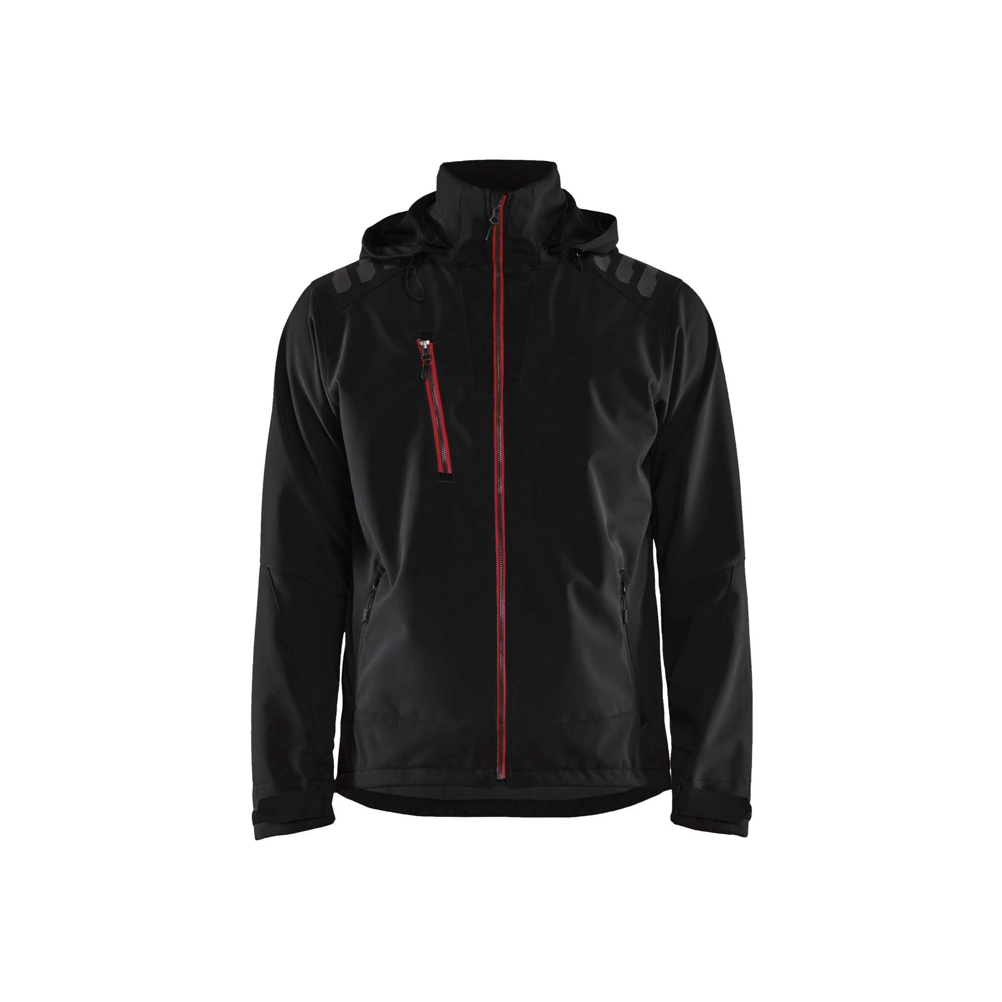 BLAKLADER 47492513 Softshell Jacket Hi Vis Reflective Softshell Work Jacket MEN - Waterproof